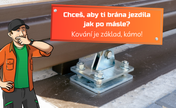 Kování samonosných posuvných bran: Neviditelný hrdina vašeho vjezdu, na kterém (zá)visí celá brána